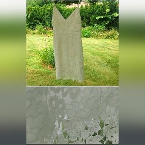 🌼Lace Abercrombie And Fitch White Mini Dress